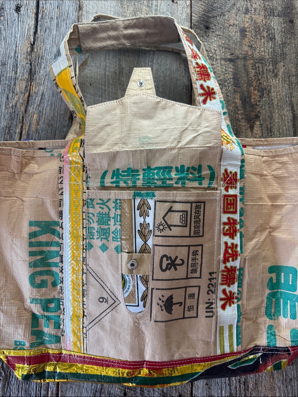 KEEN Eco-Friendly Upcycled Sack Tote - Picture 2 of 9